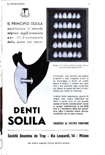 La stomatologia periodico mensile