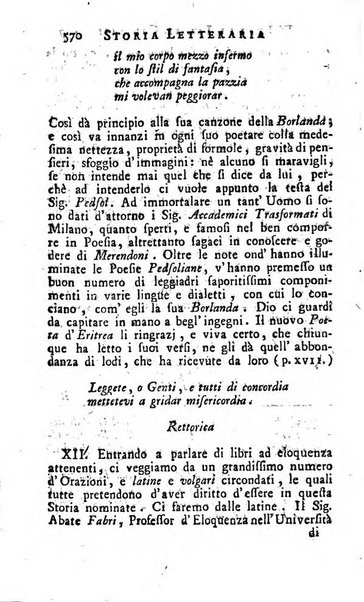 Storia letteraria d'Italia