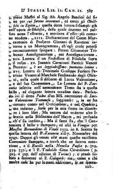 Storia letteraria d'Italia