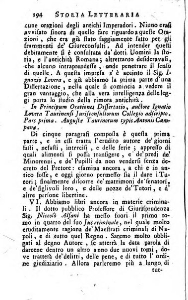 Storia letteraria d'Italia