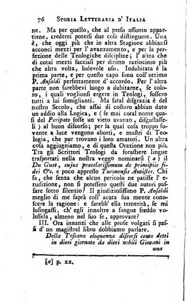 Storia letteraria d'Italia