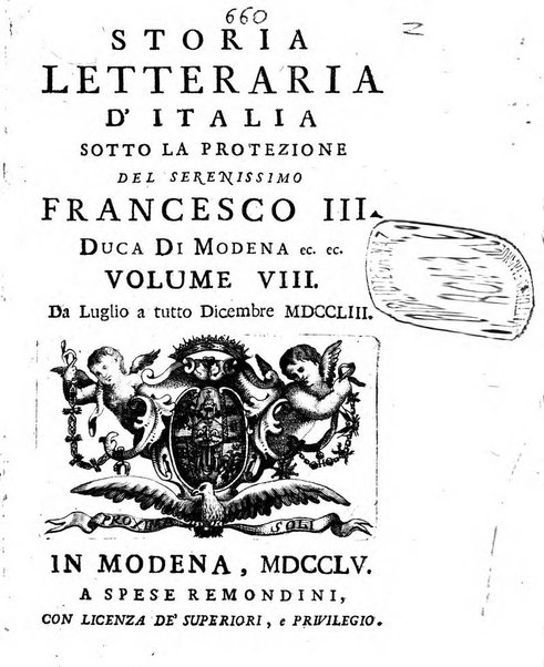 Storia letteraria d'Italia