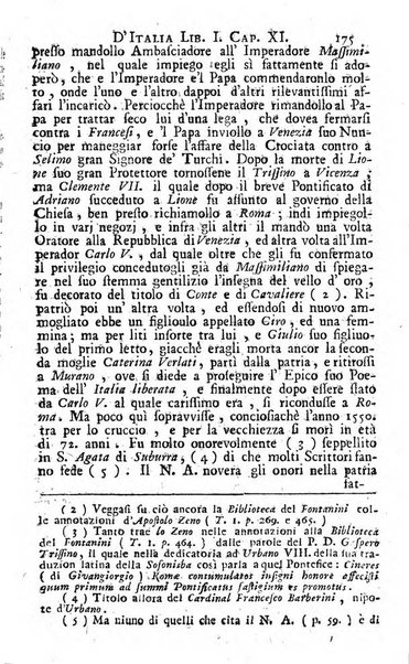 Storia letteraria d'Italia