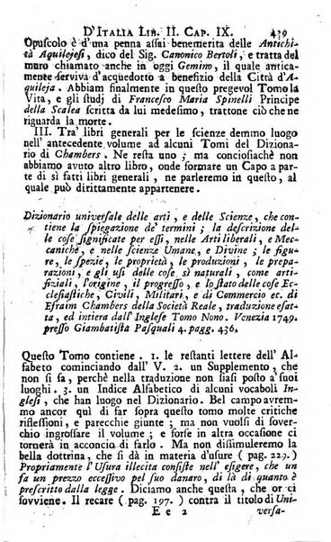 Storia letteraria d'Italia