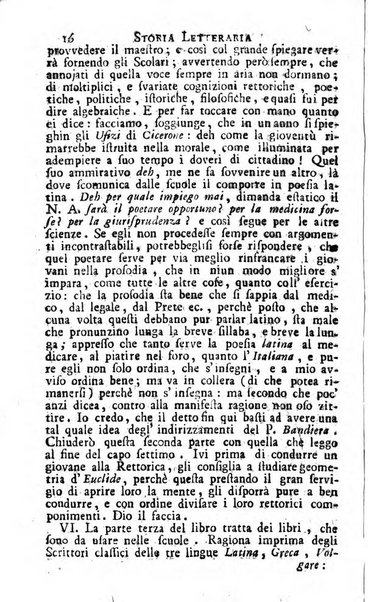 Storia letteraria d'Italia