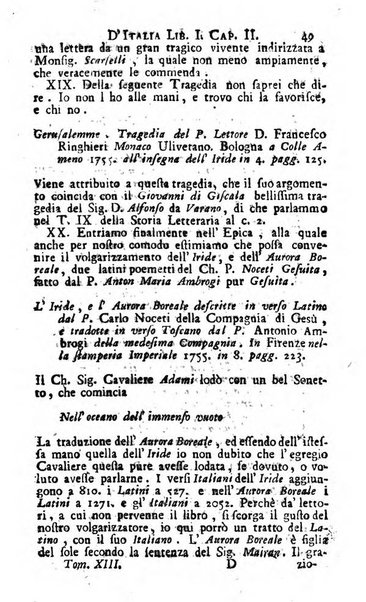 Storia letteraria d'Italia