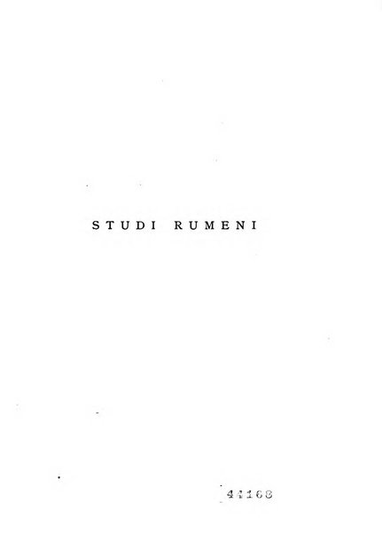 Studi rumeni