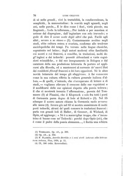 Studi di letteratura italiana