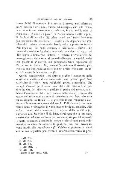 Studi di letteratura italiana