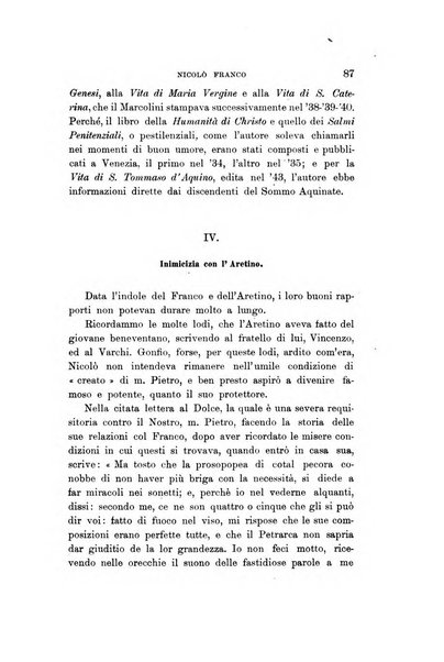 Studi di letteratura italiana