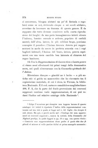 Studi di letteratura italiana