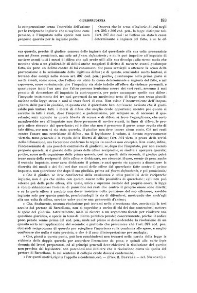 Studi e giudicati illustrativi del codice penale italiano supplemento alla Rivista Penale