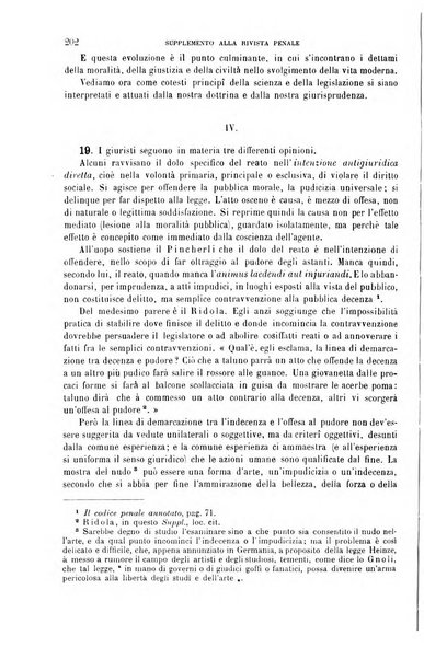 Studi e giudicati illustrativi del codice penale italiano supplemento alla Rivista Penale