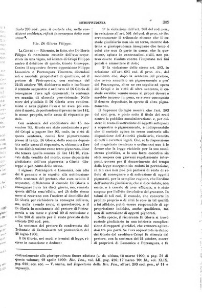 Studi e giudicati illustrativi del codice penale italiano supplemento alla Rivista Penale