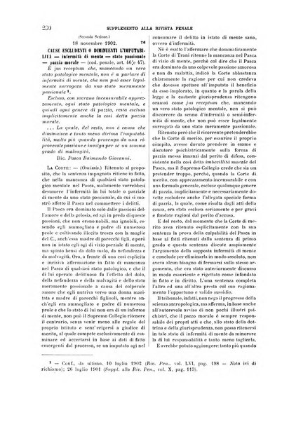 Studi e giudicati illustrativi del codice penale italiano supplemento alla Rivista Penale