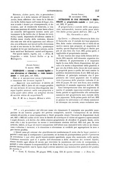 Studi e giudicati illustrativi del codice penale italiano supplemento alla Rivista Penale