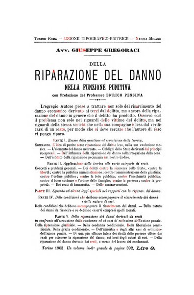 Studi e giudicati illustrativi del codice penale italiano supplemento alla Rivista Penale