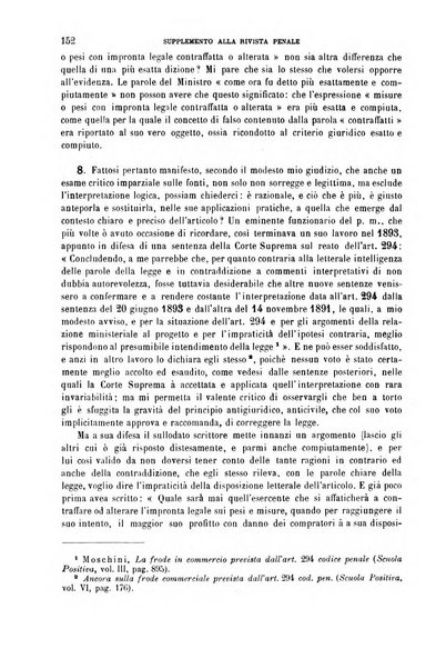 Studi e giudicati illustrativi del codice penale italiano supplemento alla Rivista Penale