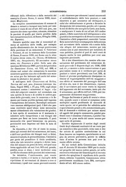 Studi e giudicati illustrativi del codice penale italiano supplemento alla Rivista Penale