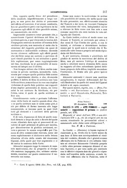 Studi e giudicati illustrativi del codice penale italiano supplemento alla Rivista Penale