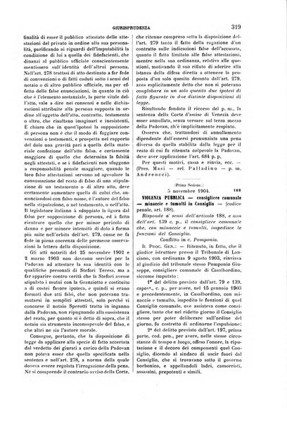 Studi e giudicati illustrativi del codice penale italiano supplemento alla Rivista Penale