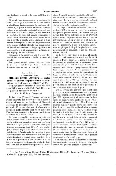 Studi e giudicati illustrativi del codice penale italiano supplemento alla Rivista Penale