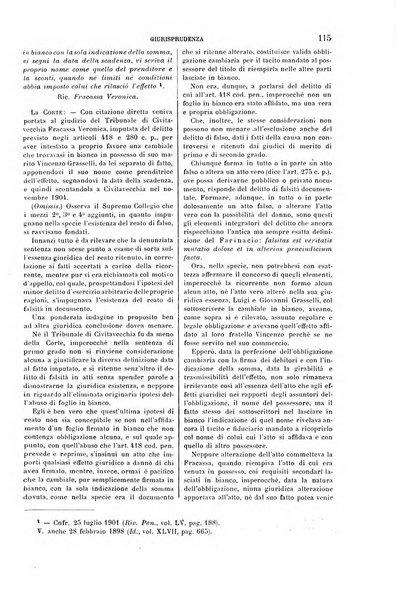 Studi e giudicati illustrativi del codice penale italiano supplemento alla Rivista Penale