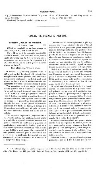 Studi e giudicati illustrativi del codice penale italiano supplemento alla Rivista Penale