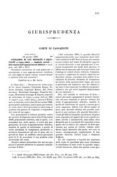 Studi e giudicati illustrativi del codice penale italiano supplemento alla Rivista Penale