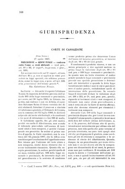 Studi e giudicati illustrativi del codice penale italiano supplemento alla Rivista Penale