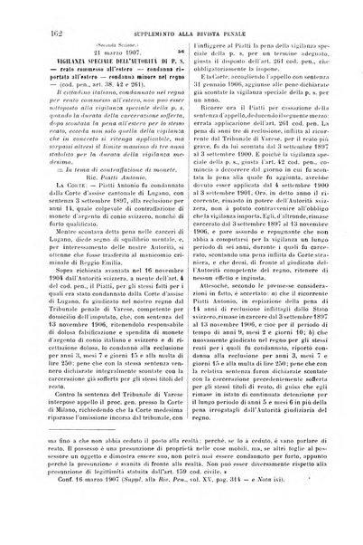 Studi e giudicati illustrativi del codice penale italiano supplemento alla Rivista Penale