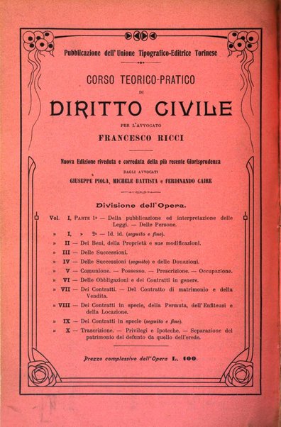 Studi e giudicati illustrativi del codice penale italiano supplemento alla Rivista Penale