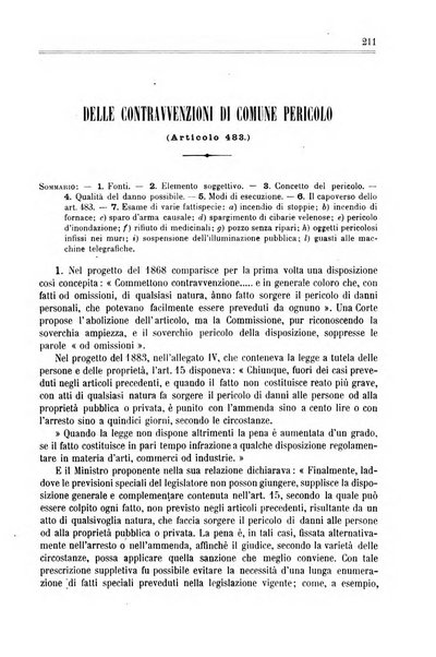 Studi e giudicati illustrativi del codice penale italiano supplemento alla Rivista Penale