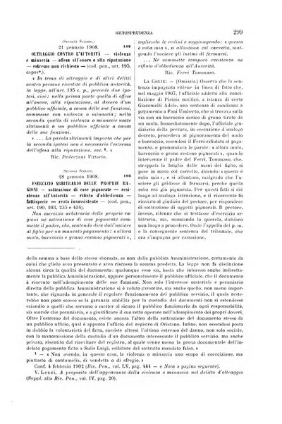 Studi e giudicati illustrativi del codice penale italiano supplemento alla Rivista Penale