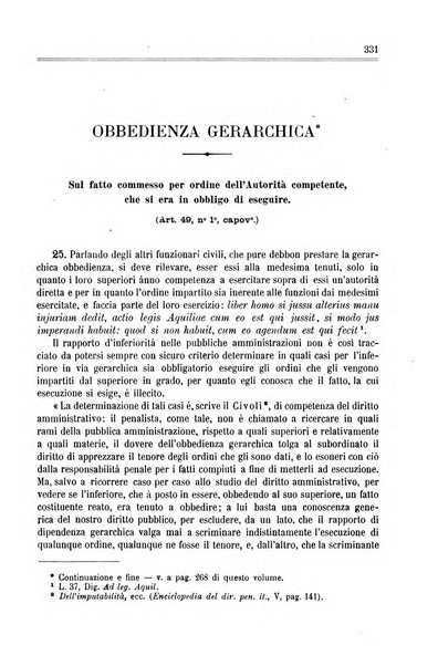 Studi e giudicati illustrativi del codice penale italiano supplemento alla Rivista Penale