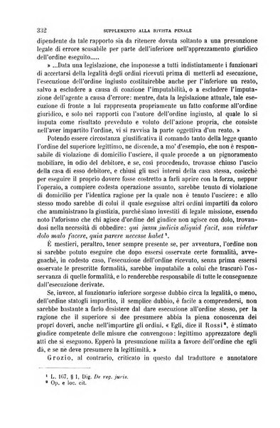 Studi e giudicati illustrativi del codice penale italiano supplemento alla Rivista Penale