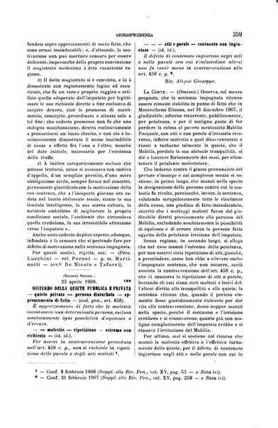 Studi e giudicati illustrativi del codice penale italiano supplemento alla Rivista Penale