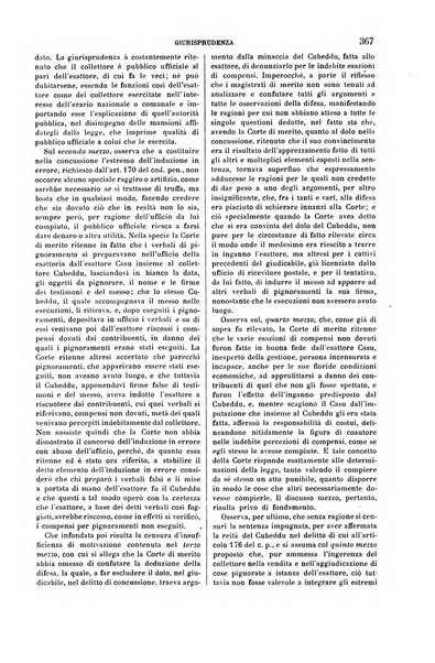 Studi e giudicati illustrativi del codice penale italiano supplemento alla Rivista Penale