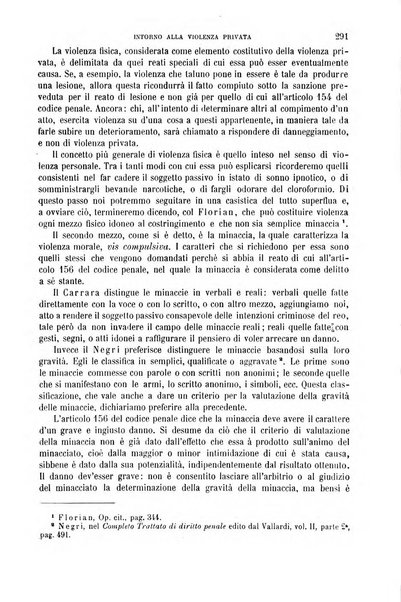 Studi e giudicati illustrativi del codice penale italiano supplemento alla Rivista Penale