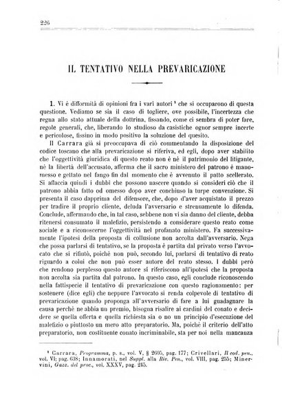 Studi e giudicati illustrativi del codice penale italiano supplemento alla Rivista Penale