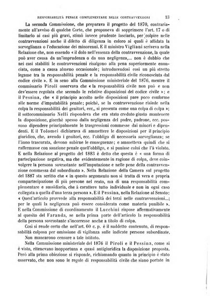 Studi e giudicati illustrativi del codice penale italiano supplemento alla Rivista Penale