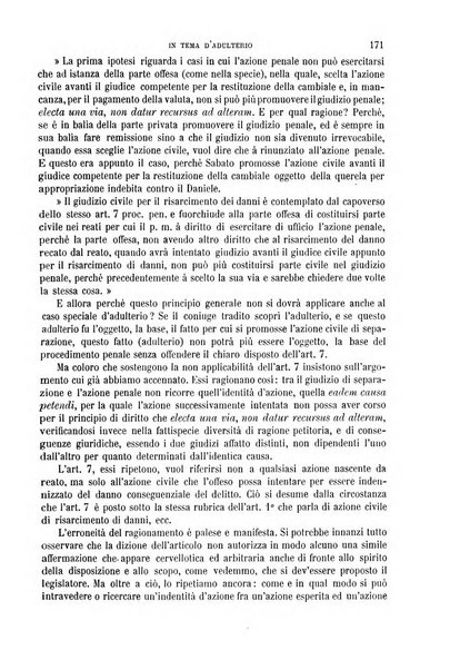 Studi e giudicati illustrativi del codice penale italiano supplemento alla Rivista Penale