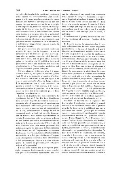 Studi e giudicati illustrativi del codice penale italiano supplemento alla Rivista Penale