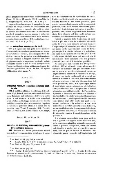 Studi e giudicati illustrativi del codice penale italiano supplemento alla Rivista Penale