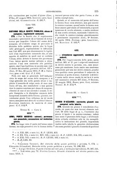 Studi e giudicati illustrativi del codice penale italiano supplemento alla Rivista Penale