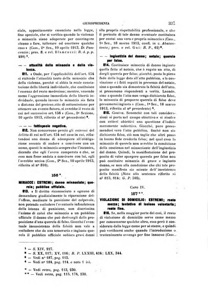 Studi e giudicati illustrativi del codice penale italiano supplemento alla Rivista Penale