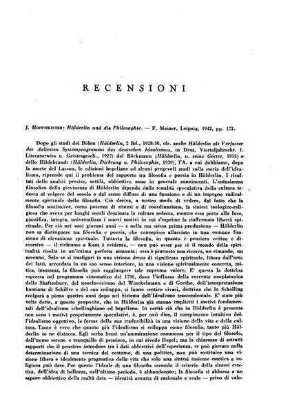 Studi filosofici rivista trimestrale di filosofia contemporanea