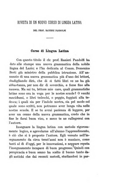 Gli studi in Italia periodico didattico, scientifico e letterario