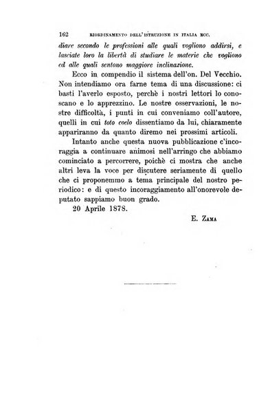 Gli studi in Italia periodico didattico, scientifico e letterario