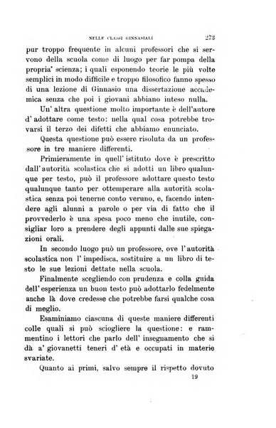 Gli studi in Italia periodico didattico, scientifico e letterario